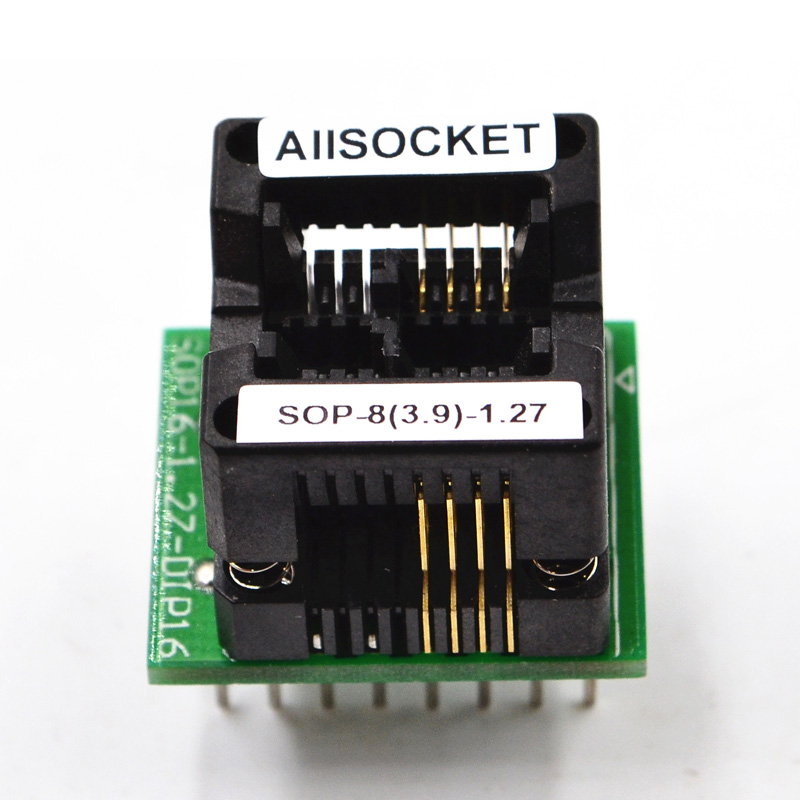 SOP8-SOIC8-SO8 Socket OTS8(16)-1.27-03 Socket SOP8(3.9)-1.27 Socket High quality IC Test & burn-in socket for SOP8/SOIC8/SO8 package 128