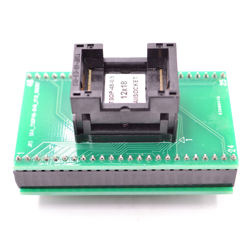 TSOP48-0.5- Socket IC354-0482-031/035 Socket TSOP48-0.5-12X18 Socket High quality IC Test & burn-in adapter for TSOP48-0.5/ package 173