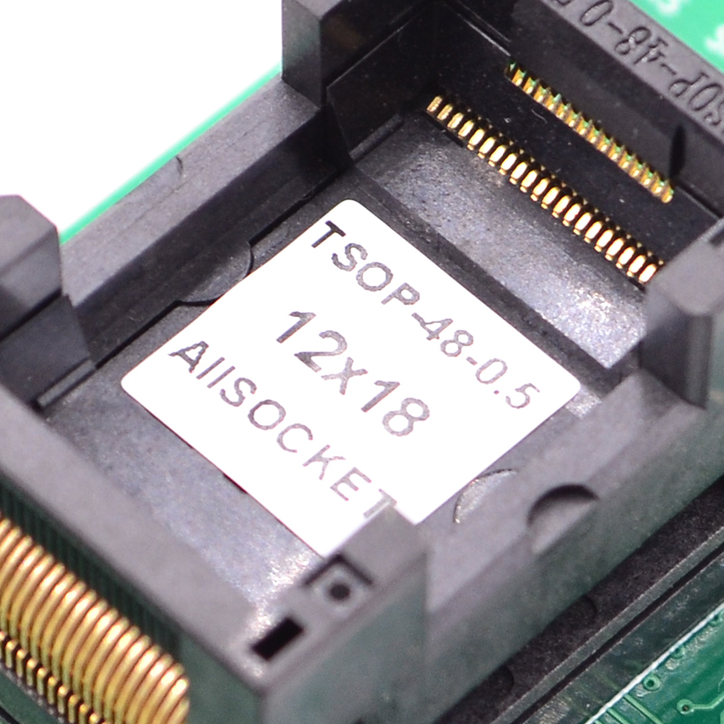 TSOP48-0.5- Socket IC354-0482-031/035 Socket TSOP48-0.5-12X18 Socket High quality IC Test & burn-in adapter for TSOP48-0.5/ package 173