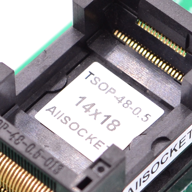 TSOP48-0.5- Socket IC354-0482-035 Socket TSOP48-0.5-14X18 Socket High quality IC Test & burn-in adapter for TSOP48-0.5/ package 174
